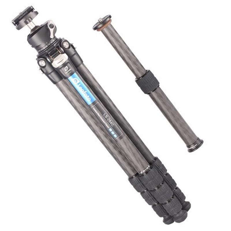 Leofoto Ranger Series LS-284C 4 Section Carbon Fibre Tripod with Ball Head LH-30PCL