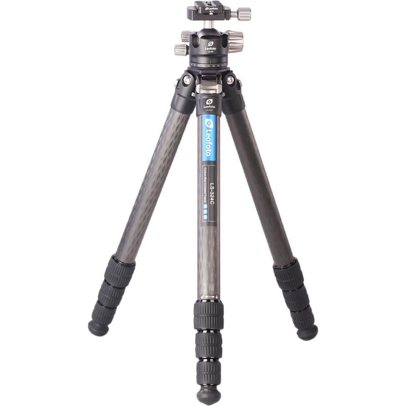 Leofoto LS-324C Carbon Fiber Tripod with LH-40 Ball Head