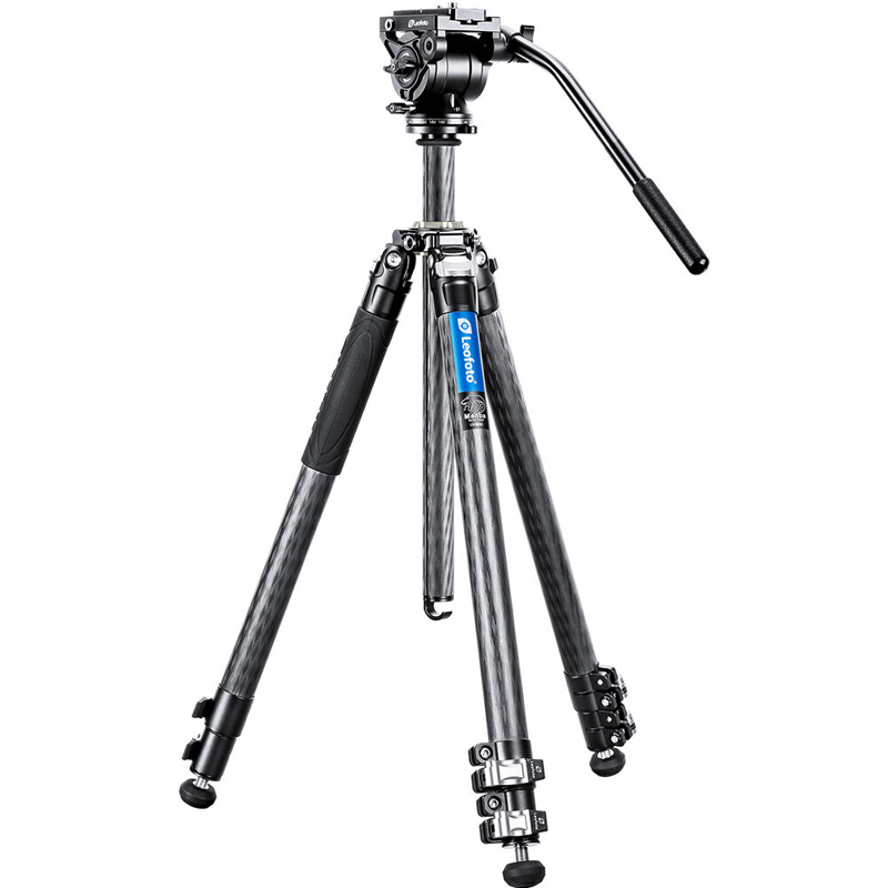 Leofoto LV-323C Manba Video Series 3 Section Tripod with BV-10M Video Head