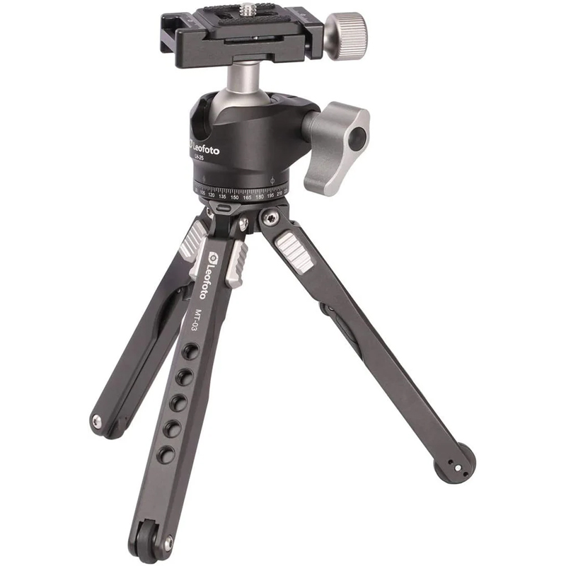 Leofoto MT-03 with LH-25 Mini Table Tripod Kit