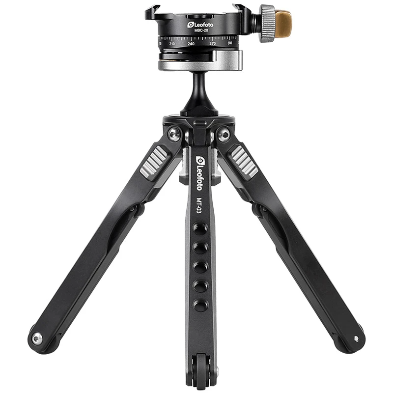 Leofoto MT-03 Mini Table Tripod Kit with MBC-20 Ball Head