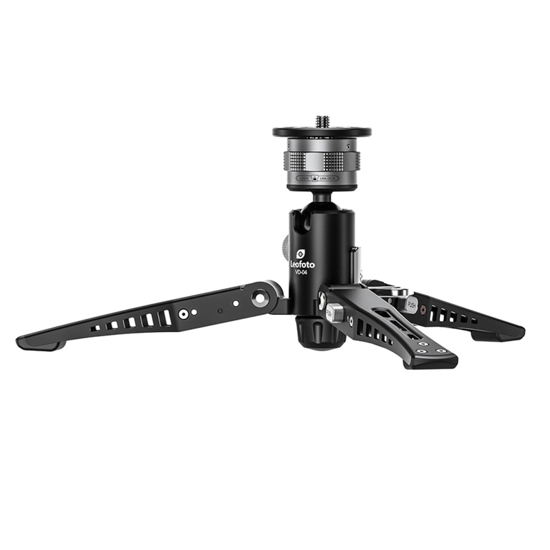 Leofoto VD-04 Universal Support Stand with Quick Release and Foot Pedal for Monopods