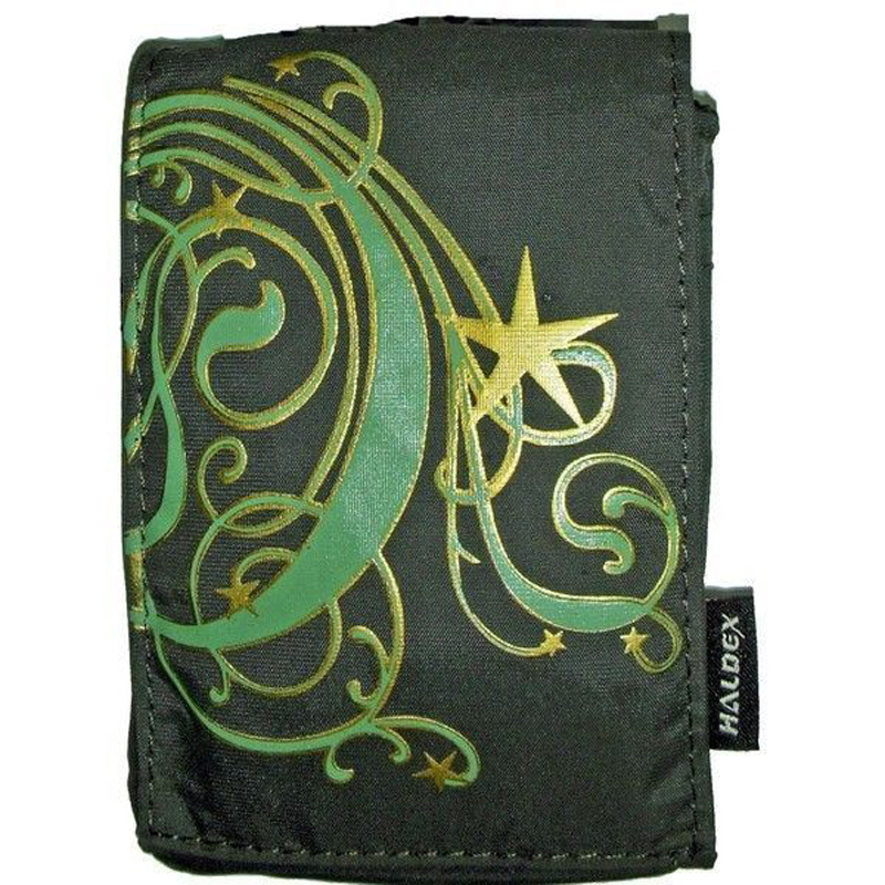 Haldex LM100MN Green Nylon Camera Pouch with Graphic Design