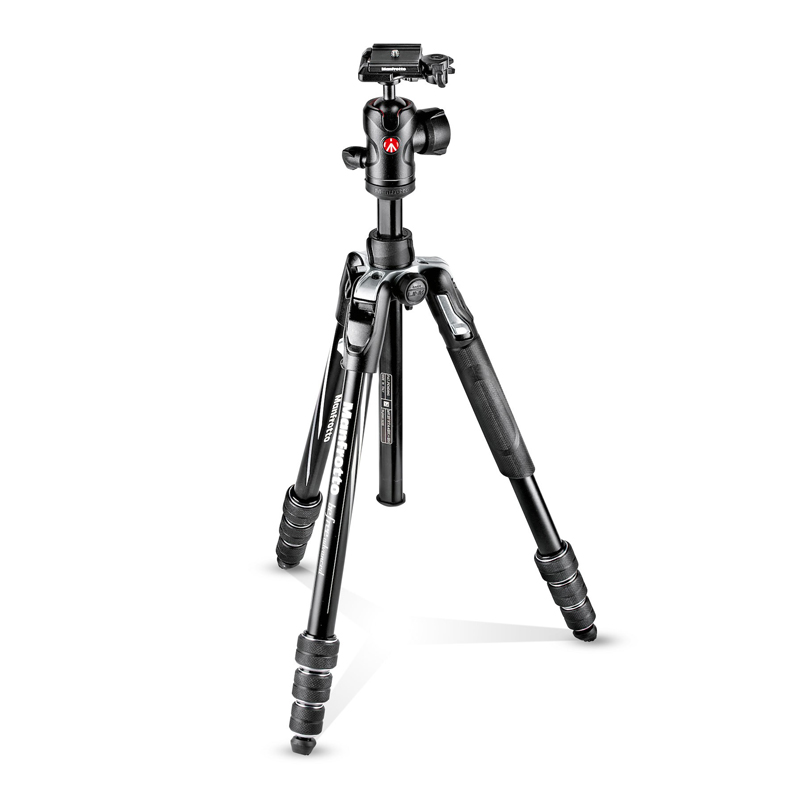 Manfrotto Befree Advanced Aluminum Travel Tripod Twist with Ball Head MKBFRTA4BK-BH (Black)