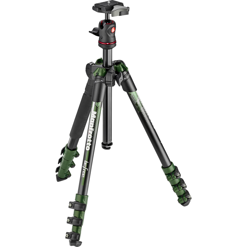 Manfrotto Befree Green Tripod with Ball Head MKBFRA4L-BH