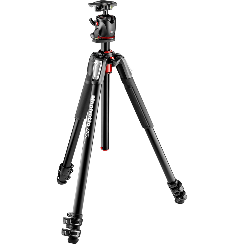 Manfrotto 055 Aluminium 3 Section Tripod with XPRO Ball Head MK055XPRO3-BHQ2