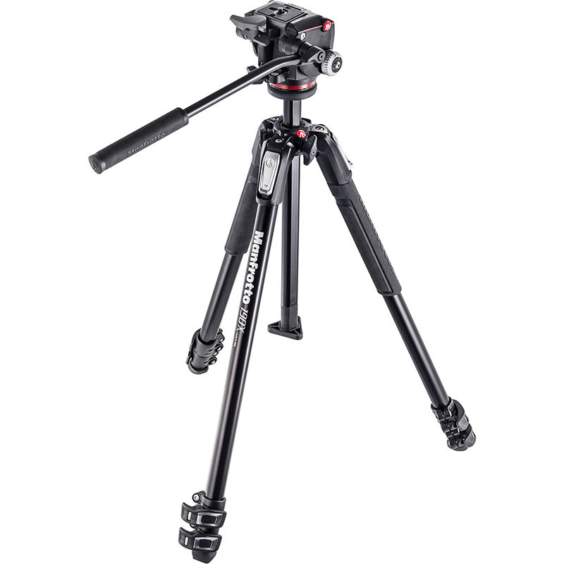 Manfrotto MK190X3-2W Aluminium Tripod + MHXPRO-2W Fluid Head