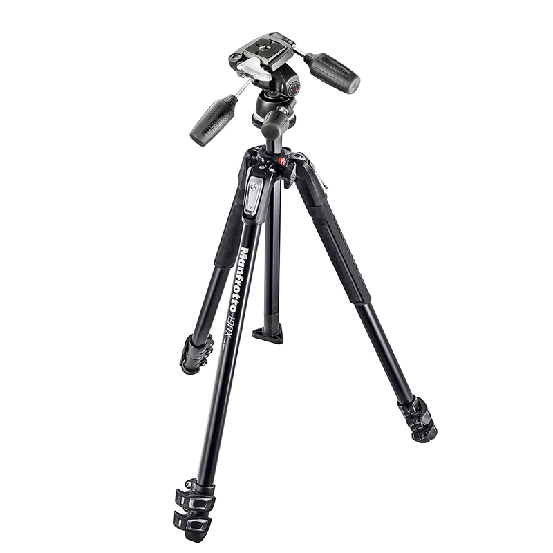 Manfrotto MK190X3-3W Aluminium Tripod + 804RC2 3 Way Head