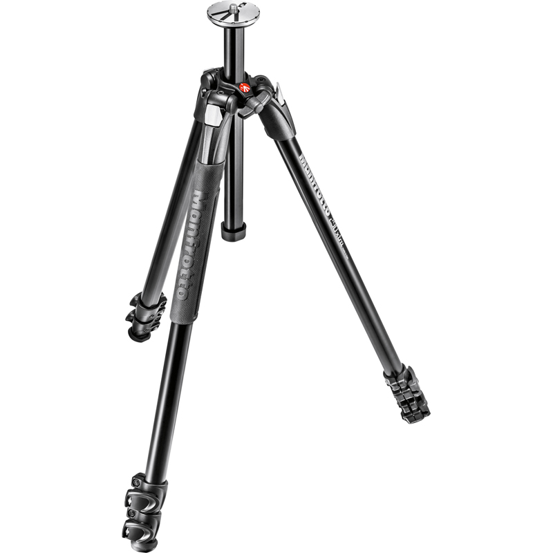 Manfrotto 290 Xtra Aluminum 3 Section Tripod