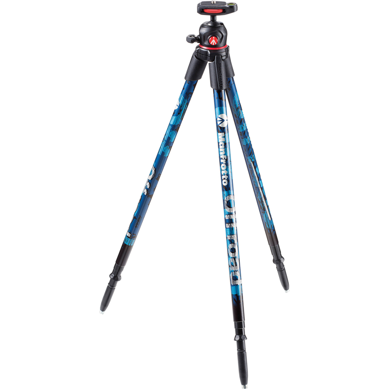 Manfrotto Off Road Camera Tripod (Blue)