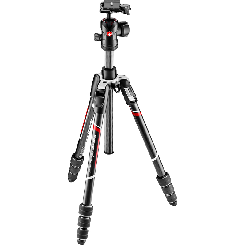 Manfrotto Befree Advanced Carbon Fiber Tripod + MH494-BH & Bag MKBFRTC4-BH