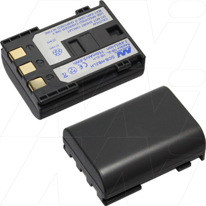 Master Instruments Canon BP-2L5 and BP-2LH Rechargeable Battery