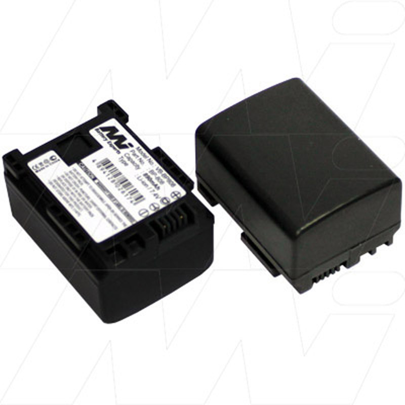 Master Instruments Canon BP-808 and BP-809 Rechargeable Video Camera Battery