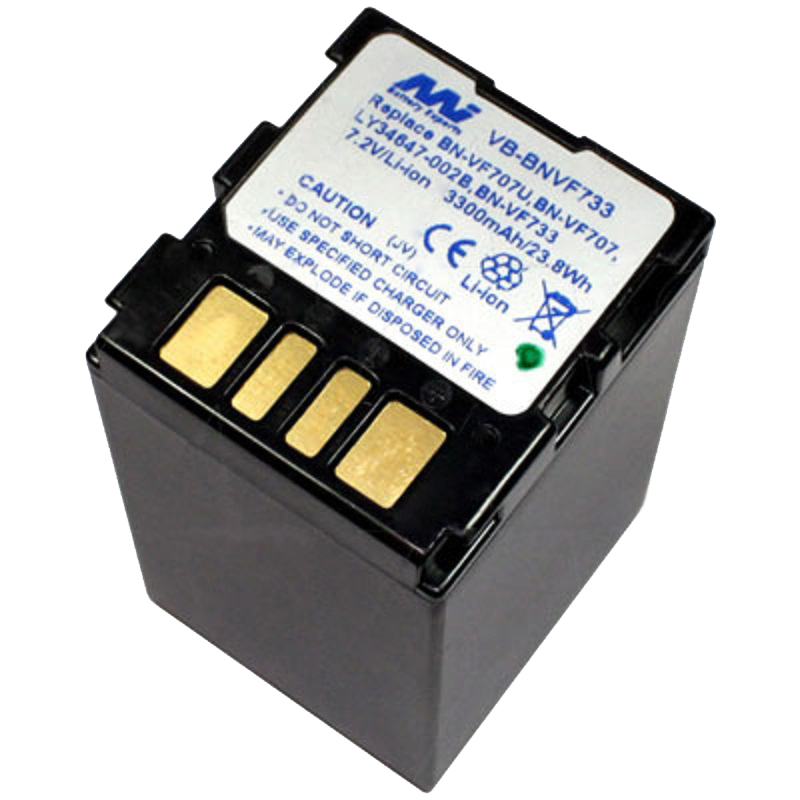 Master Instruments JVC BN-VF707, BN-VF714, and BN-VF733 Rechargeable Video Camera Battery