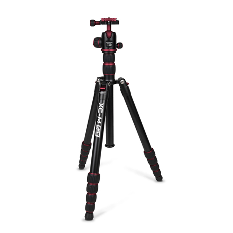 Master XC-M 525K Professional Tripod Kit - Red
