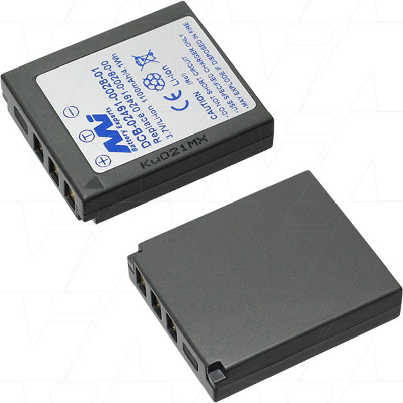 Master Instruments Acer 02491-0028-01 and Hitachi 02491-0028-01 Rechargeable Camera Battery