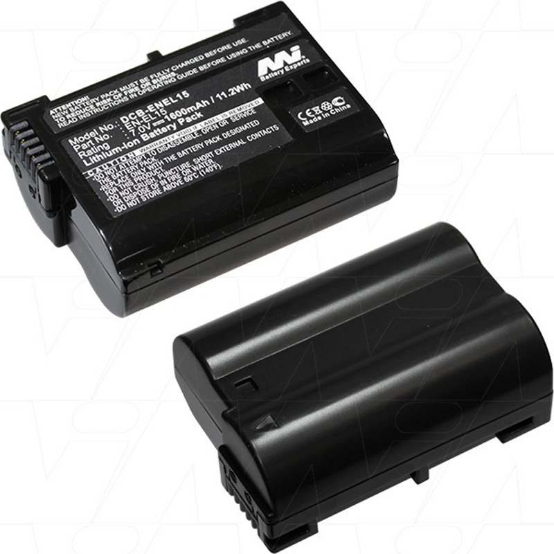 Master Instruments Nikon EN-EL15 Rechargeable Camera Battery