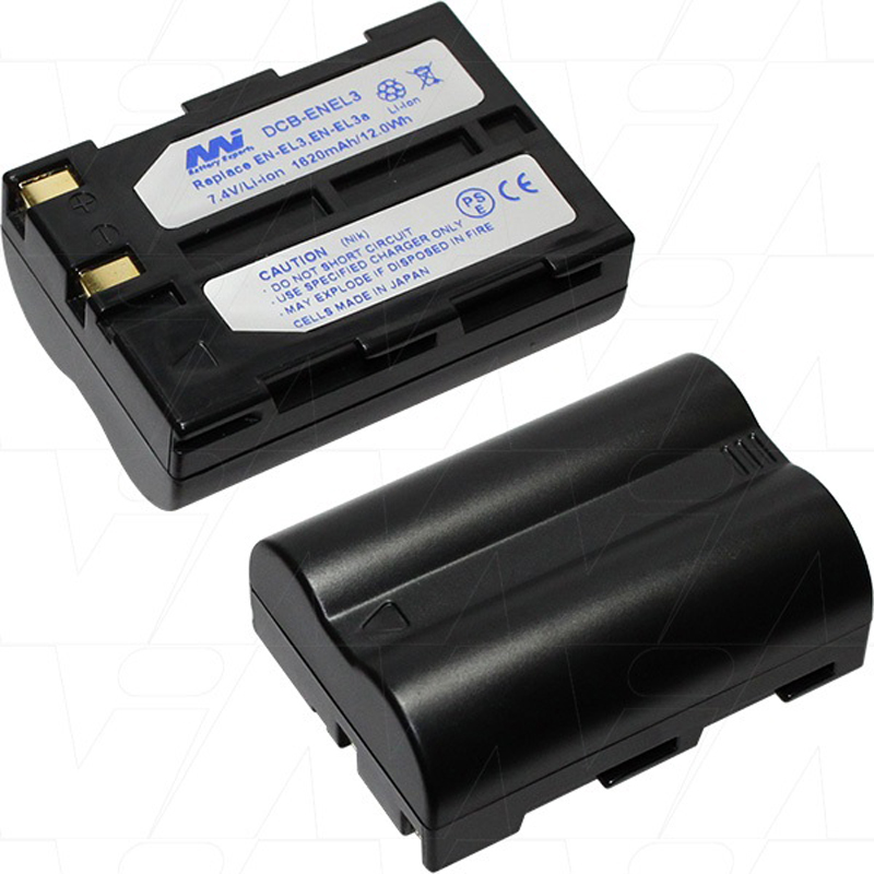 Master Instruments Nikon EN-EL3 Rechargeable Camera Battery