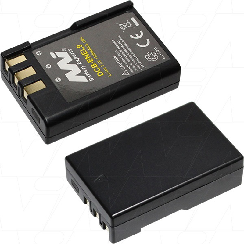 Master Instruments Nikon EN-EL9 and EN-EL9a Rechargeable Camera Battery