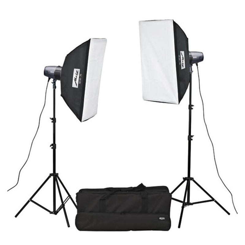 Metz Mecastudio BL-400 SB II Twin Head Studio Flash Kit