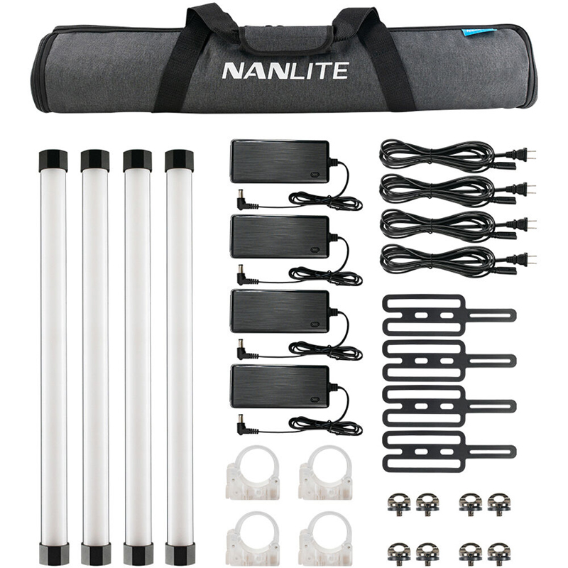 Nanlite PavoTube II 15X 2ft RGBWW LED Tube 4 Kit