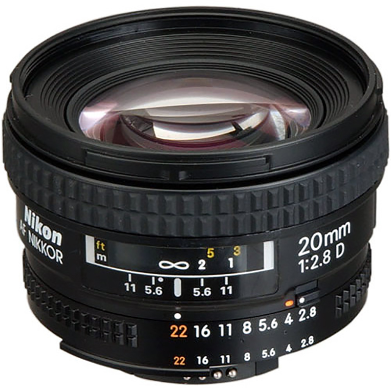 Nikon AF Nikkor 20mm f2.8D Lens