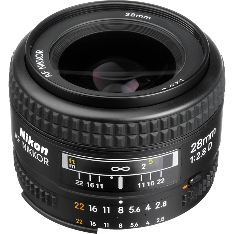 Nikon AF Nikkor 28mm f2.8D Lens