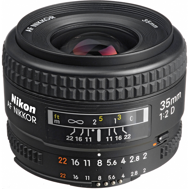 Nikon AF Nikkor 35mm f2D Lens