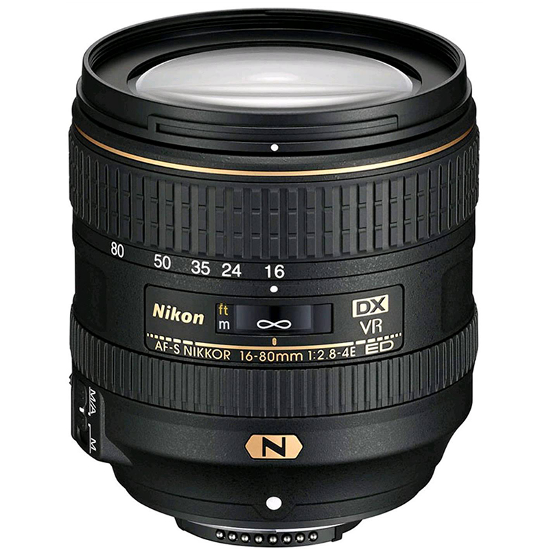 Nikon AF-S DX 16-80mm f/2.8-4E ED VR Lens