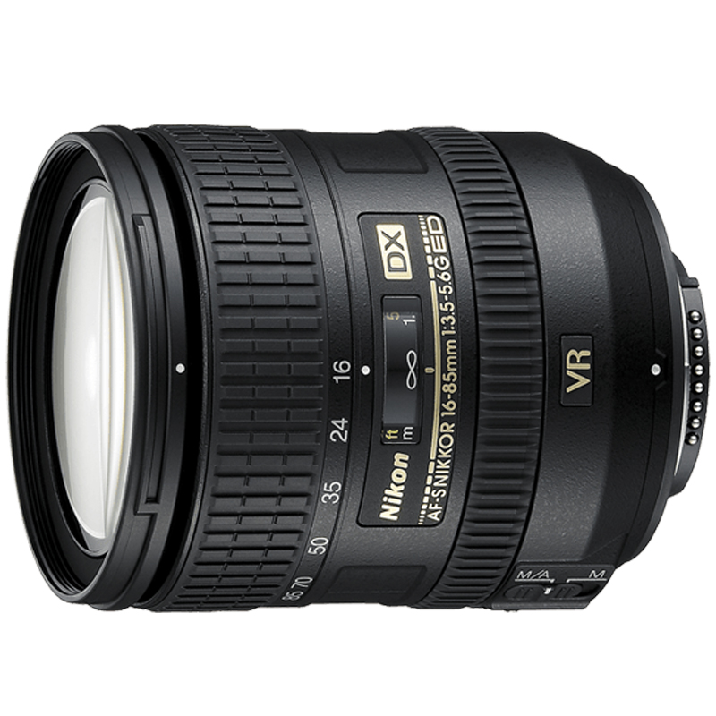 Nikon AF-S DX Nikkor 16-85mm f/3.5-5.6G ED VR Lens