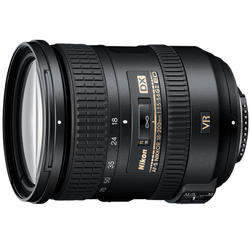 Nikon AF-S DX NIKKOR 18-200mm f/3.5-5.6G ED VR II Lens