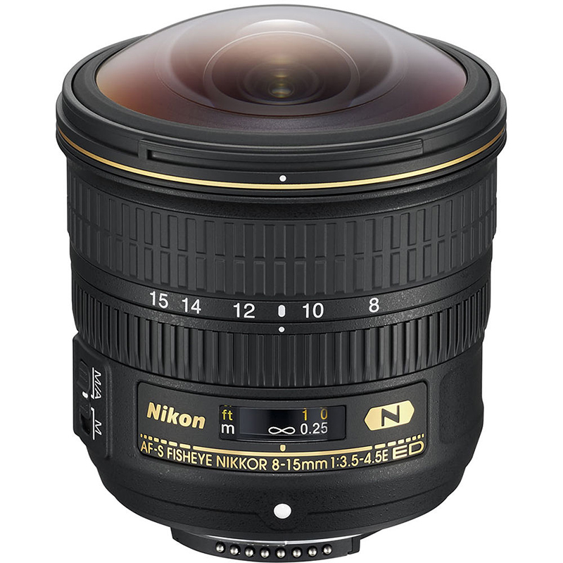 Nikon AF-S 8-15mm f/3.5-4.5E ED - Circular Fisheye Lens