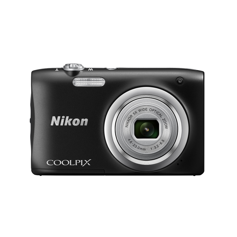 Nikon Coolpix A100 Compact Digital Camera (Black)