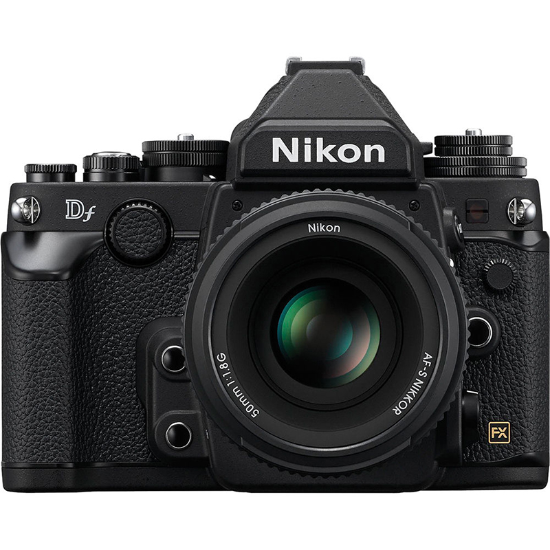 Nikon DF Full Frame DSLR + Nikkor AF-S 50mm 1.8G  (Black)