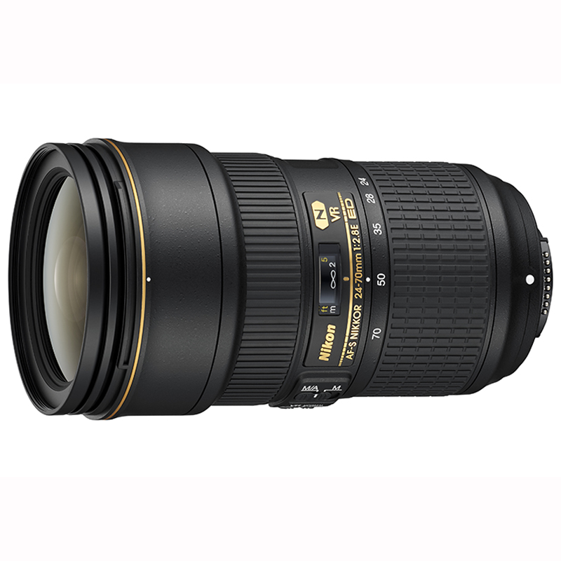 Nikon AF-S 24-70mm f/2.8E ED VR Nikkor Lens