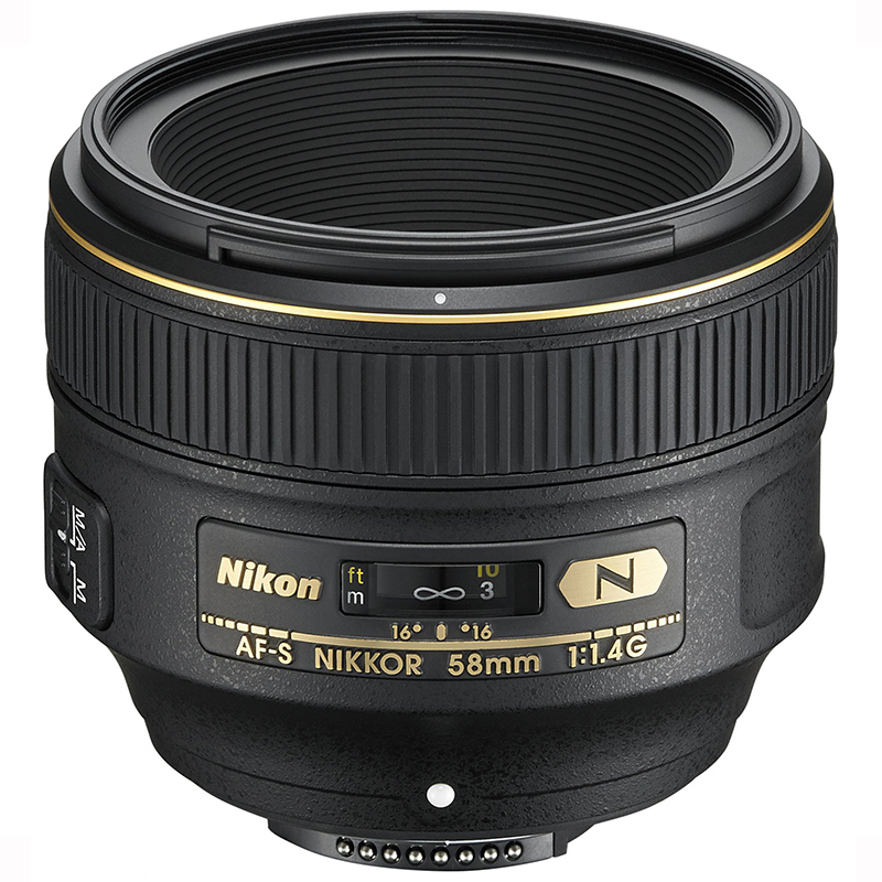 Nikon Nikkor AF-S 58mm f/1.4G Lens