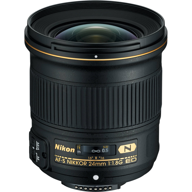 Nikon AF-S 24mm f/1.8G ED Lens