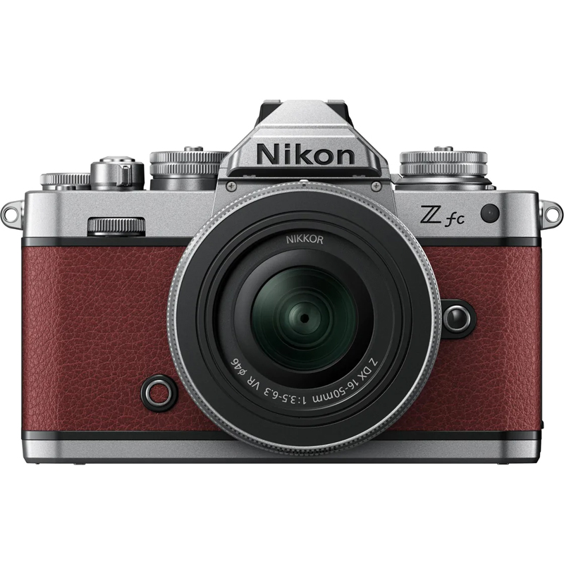 Nikon Z fc Body Crimson Red + Nikkor Z DX 16-50mm VR Lens SL