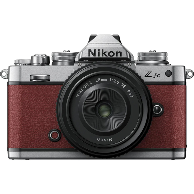 Nikon Z fc Body Crimson Red + Nikkor Z 28mm f/2.8 (SE)