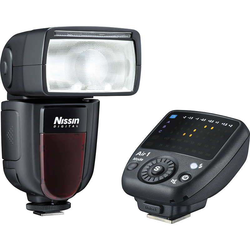 Nissin Di700A Flash with Air 1 Commander for Nikon Cameras