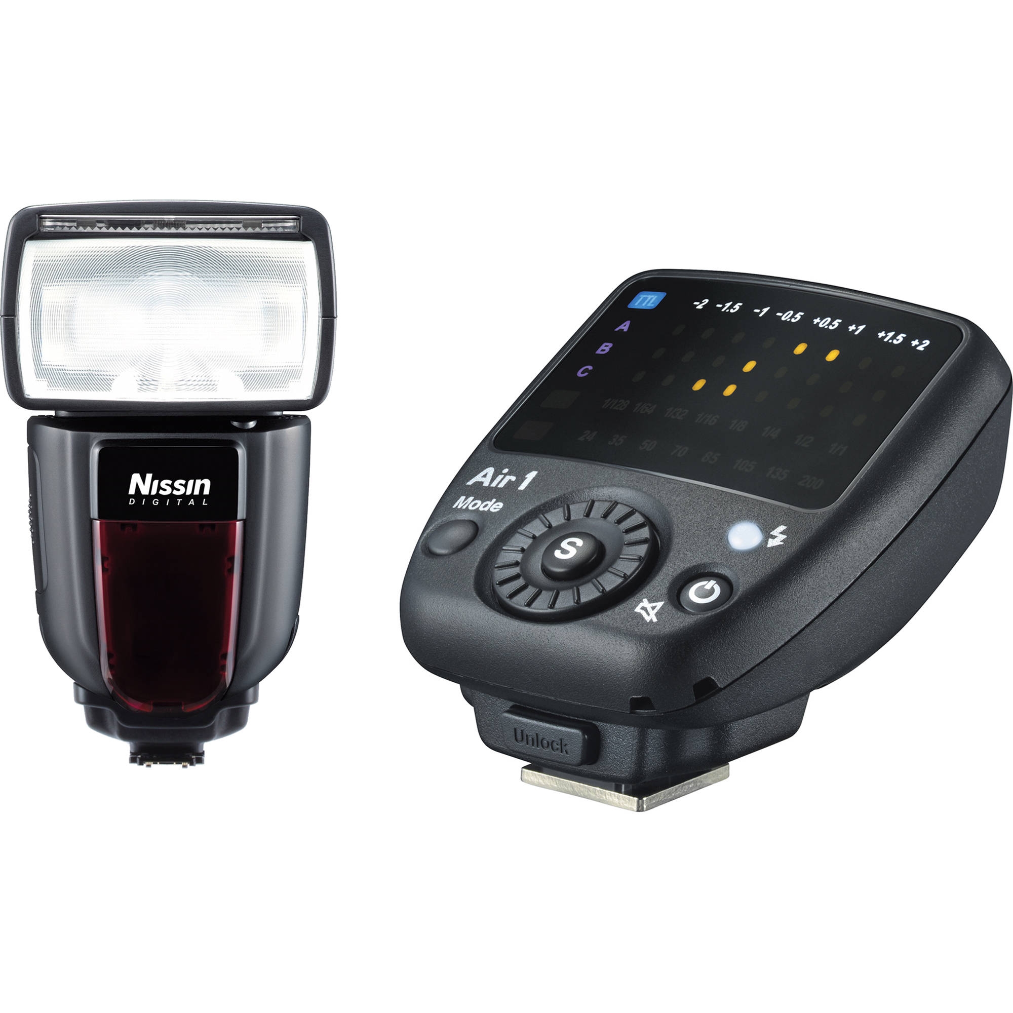 Nissin Di700A Flash with Air 1 Commander for Sony Cameras