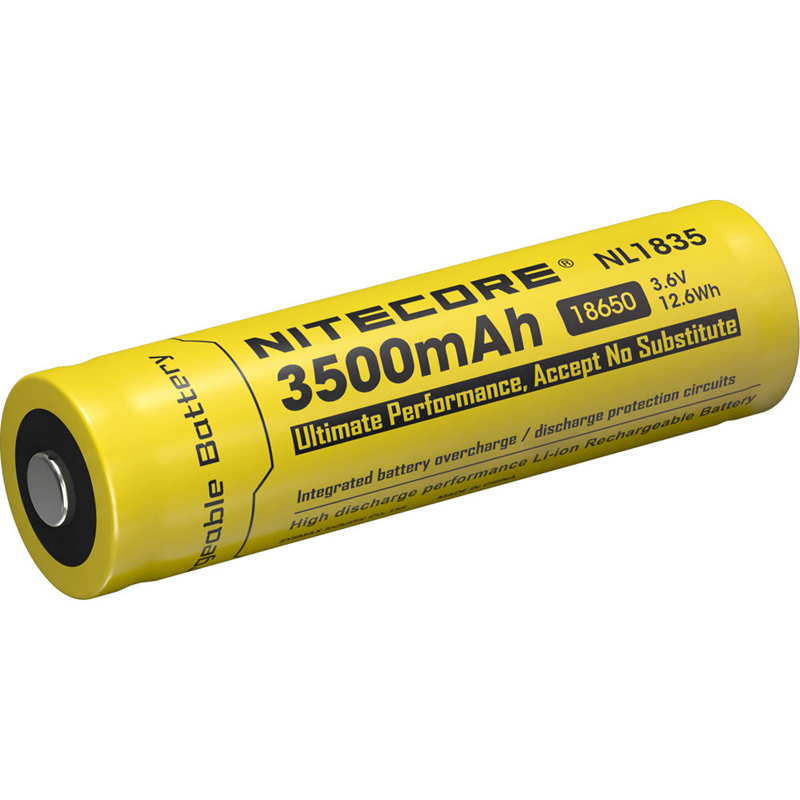 Nitecore 3500mah Rechargable Li-Ion 18650