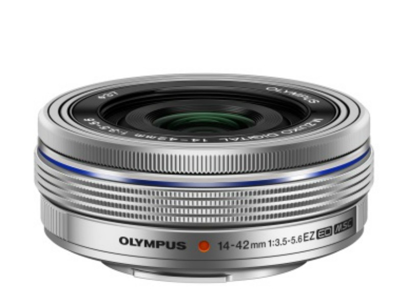 Olympus M. Zuiko ED 14-42mm 3.5-5.6 EZ Lens Silver