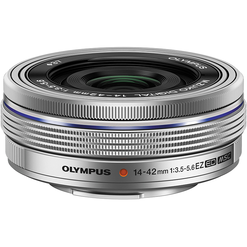 OM System 14-42mm II F3.5-5.6 Silver MSC Standard Zoom Lens (For OM-D & PEN Cameras)