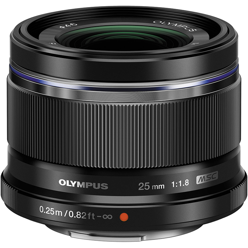 Olympus M. Zuiko 25mm f1.8 Prime Lens (Black)