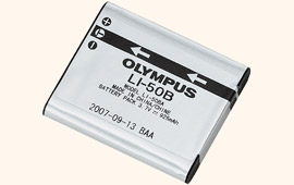 Olympus LI-50B Rechargeable Camera Battery