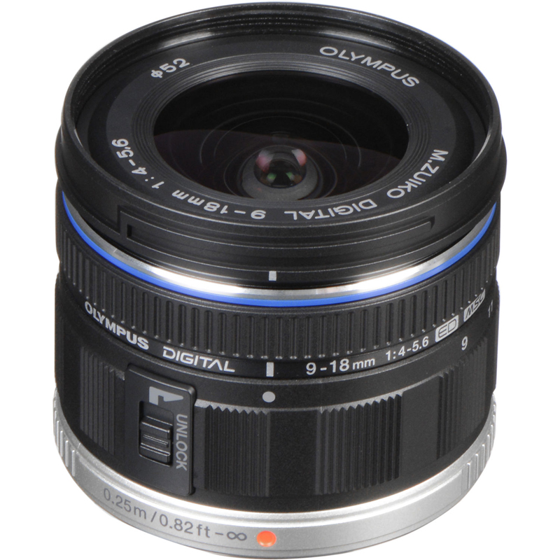 Olympus M. Zuiko 9-18mm F4-5.6 Lens