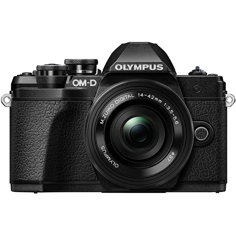 Olympus OM-D E-M10 Mark III w/ 14-42mm EZ Lens (Black)