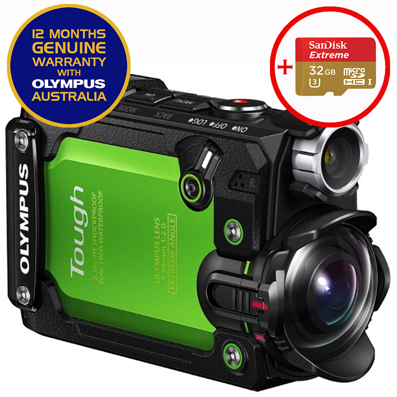 Olympus TG-Tracker Tough Action Camera