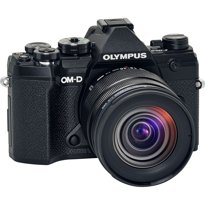Olympus OM-D E-M5 MK III Black with 12-45mm F/4 PRO